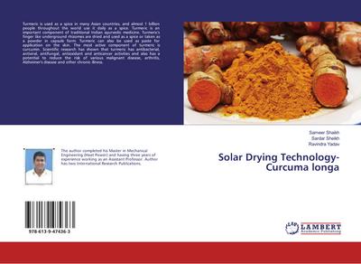 Solar Drying Technology- Curcuma longa