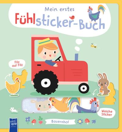 Mein erstes Fühlsticker-Buch - Bauernhof