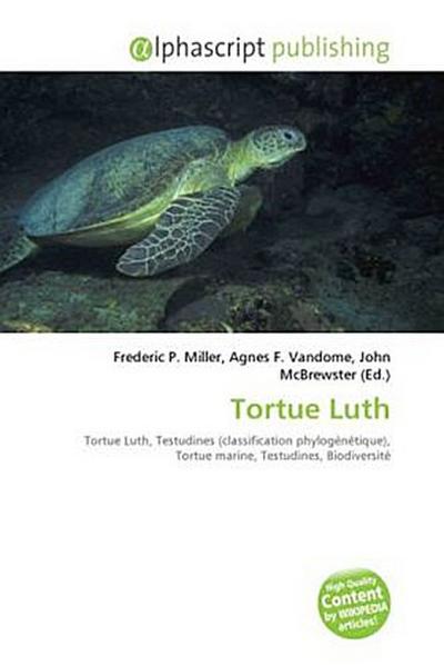 Tortue Luth - Frederic P. Miller