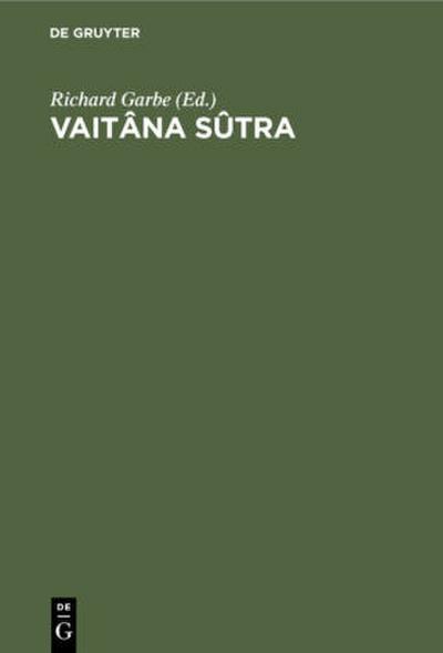 Vaitâna Sûtra