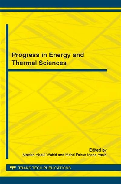 Progress in Energy and Thermal Sciences