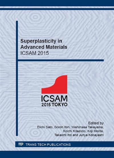 Superplasticity in Advanced Materials - ICSAM 2015
