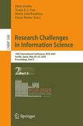 Research Challenges in Information Science