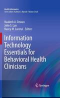 Information Technology Essentials for Behavioral Health Clinicians