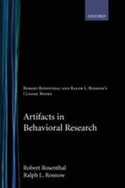 Artifacts in Behavioral Research