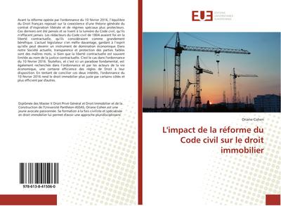 L’impact de la réforme du Code civil sur le droit immobilier