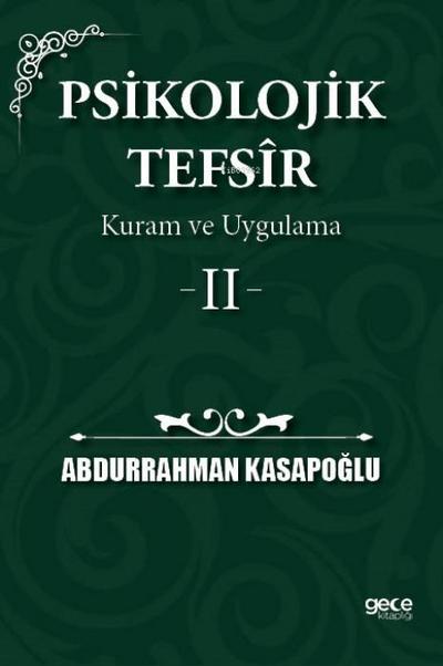 Psikolojik Tefsir Kuram ve Uygulama 2