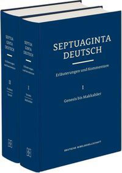 Septuaginta Deutsch. Erläuterungen und Kommentare