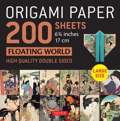 Origami Paper 200 Sheets Floating World 6 3/4 (17 CM)