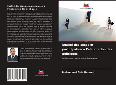 Égalité des sexes et participation à l’élaboration des politiques