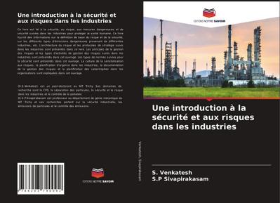 Une introduction à la sécurité et aux risques dans les industries