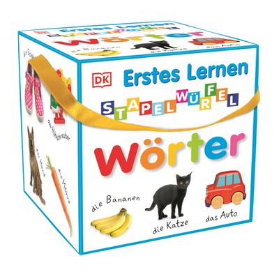 Erstes Lernen Stapelwürfel: Wörter