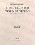 Three Piecesfor violin or violins with or without accompaniment
