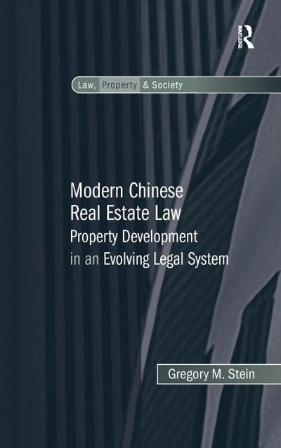 Modern Chinese Real Estate Law