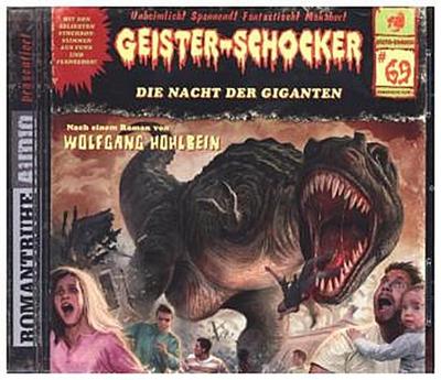 Geister-Schocker - Die Nacht der Giganten, 1 Audio-CD