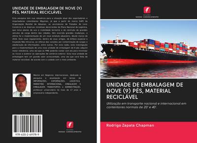 UNIDADE DE EMBALAGEM DE NOVE (9) PÉS, MATERIAL RECICLÁVEL