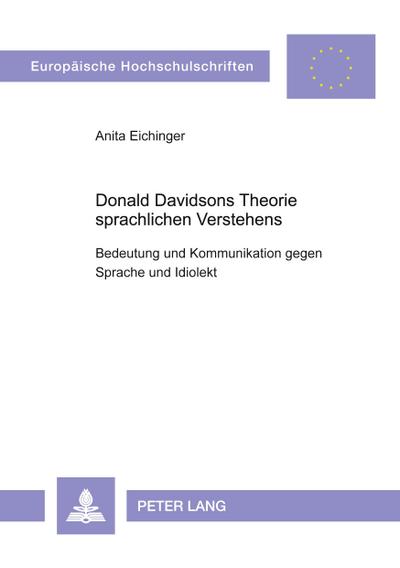 Donald Davidsons Theorie sprachlichen Verstehens