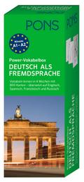 PONS Power-Vokabelbox Deutsch als Fremdsprache