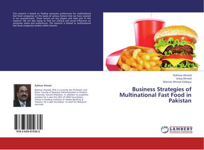 Business Strategies of Multinational Fast Food in Pakistan