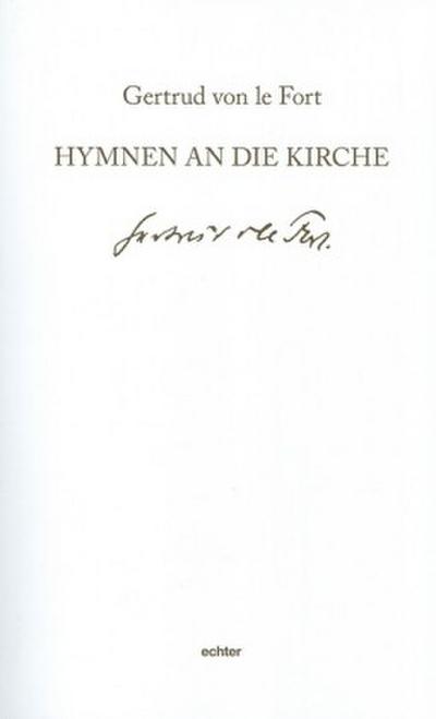 Hymnen an die Kirche