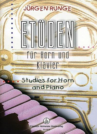 Etüden, für Horn und Klavier, Partitur u. Einzelstimme