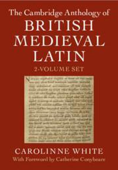 The Cambridge Anthology of British Medieval Latin 2 Volume Hardback Set