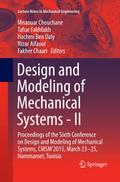 Design and Modeling of Mechanical Systems - II