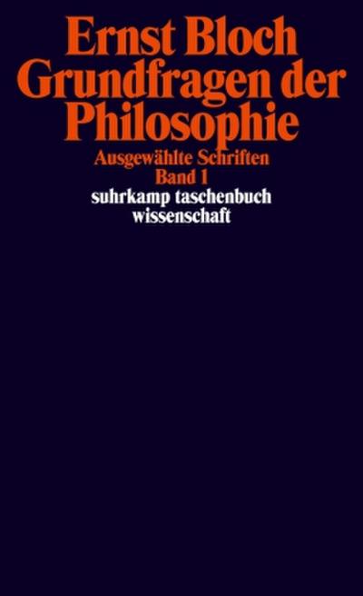 Ausgewählte Schriften Grundfragen der Philosophie