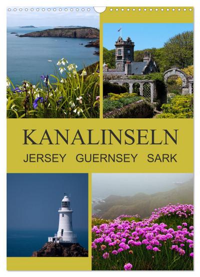 Kanalinseln - Jersey Guernsey Sark (Wandkalender 2024 DIN A3 hoch), CALVENDO Monatskalender