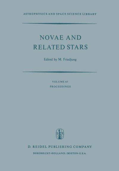 Novae and Related Stars
