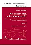 Wie spricht man in der Mathematik? 2