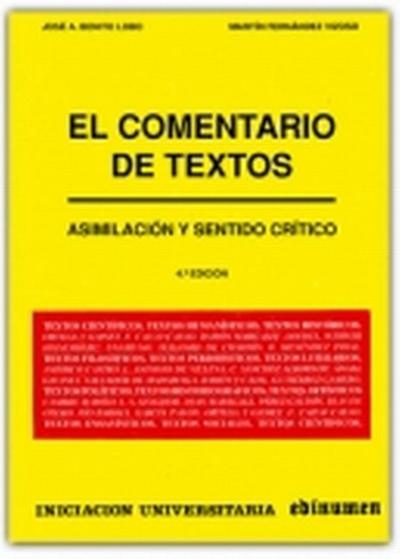 El comentario de textos