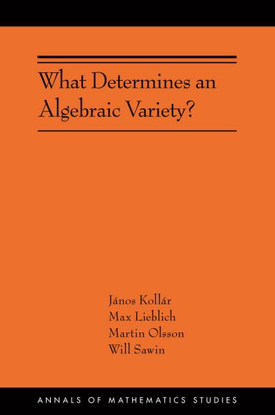 What Determines an Algebraic Variety?