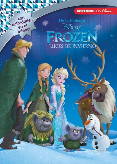 Frozen. Luces de invierno : leo, juego y aprendo con Disney