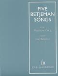 Five Betjeman Songsfür Gesang und Klavier