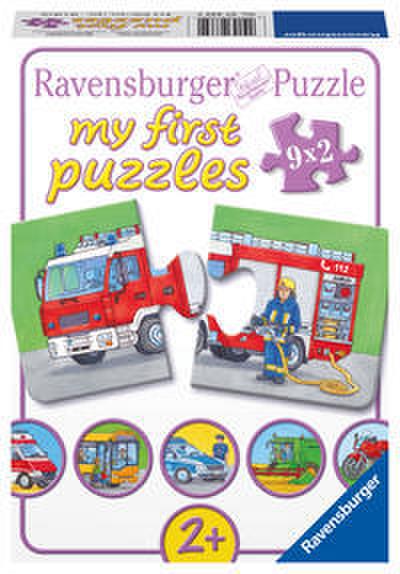 my first puzzles - Einsatzfahrzeuge