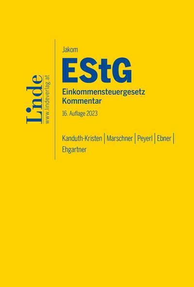 Jakom EStG - Einkommensteuergesetz 2023