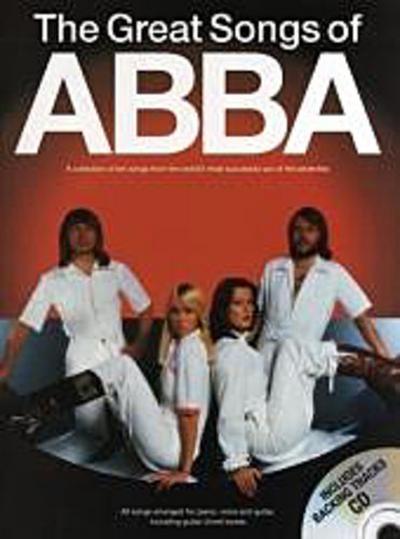 The Great Songs Of Abba, Songbook, m. Audio-CD
