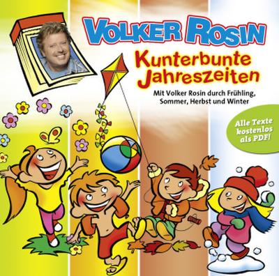 Kunterbunte Jahreszeiten - CD, 1 Audio-CD