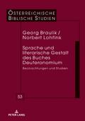 Sprache und literarische Gestalt des Buches Deuteronomium
