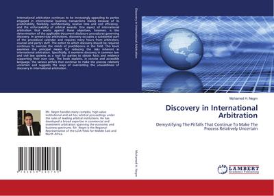 Discovery in International Arbitration