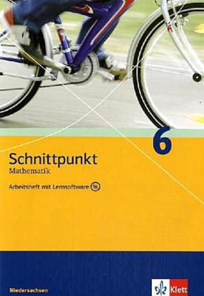 Schnittpunkt Mathematik - Ausgabe für Niedersachsen / Arbeitsheft mit Lernsoftware und Lösungsheft 6. Schuljahr