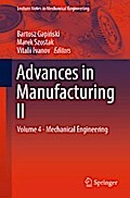 Advances in Manufacturing II