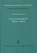 Collegheft 1894-1895