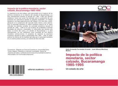 Impacto de la política monetaria, sector calzado, Bucaramanga 1985-1995