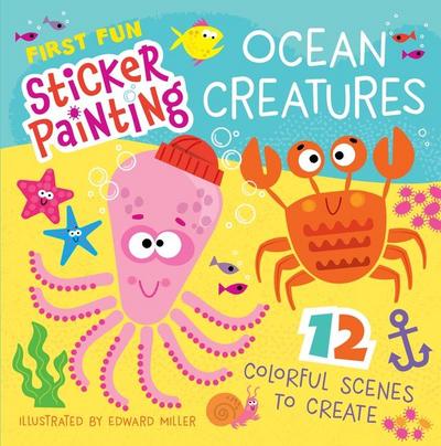First Fun Sticker Painting: Ocean Creatures
