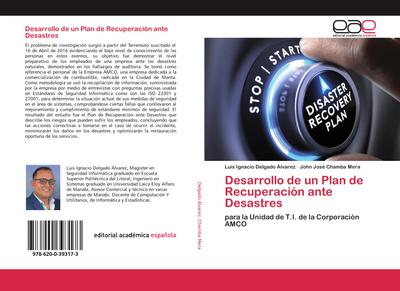 Desarrollo de un Plan de Recuperación ante Desastres