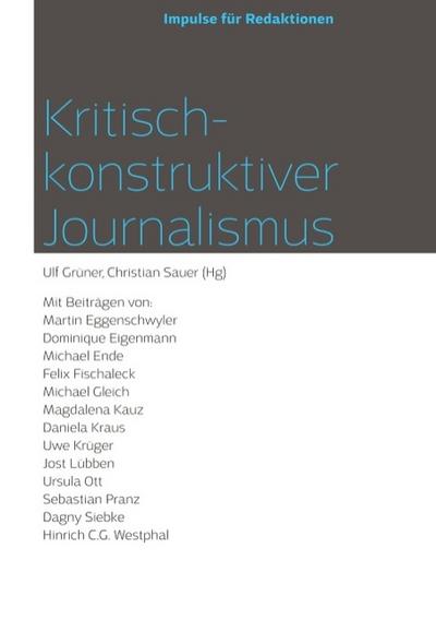 Kritisch-konstruktiver Journalismus
