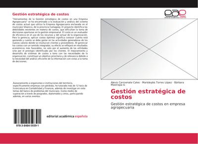 Gestión estratégica de costos