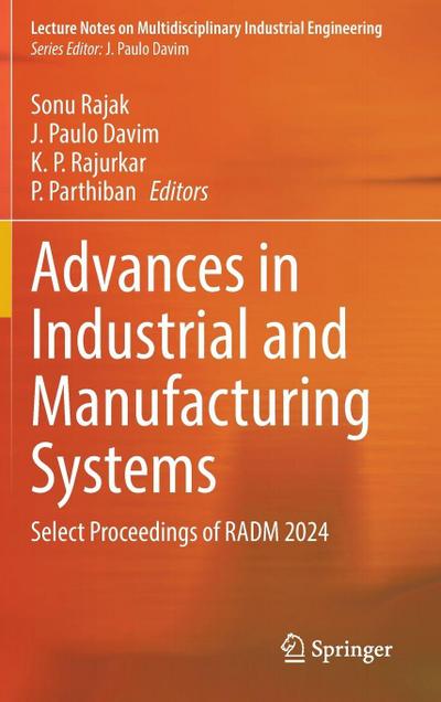 Advances in Industrial and Manufacturing Systems